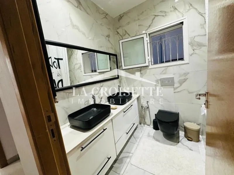 Appartement meublé S+3 avec piscine à La Marsa