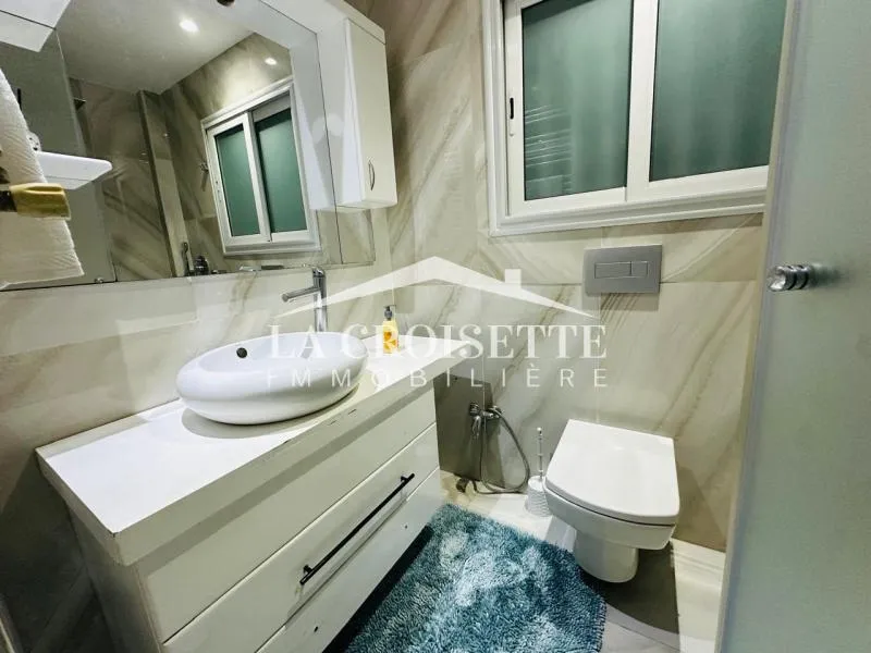 Appartement meublé S+3 avec piscine à La Marsa