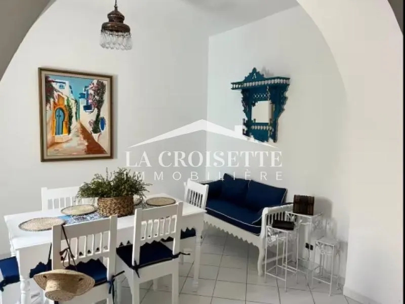 Duplex avec jardin S+3 meublé à Gammarth MDL0742