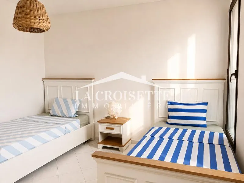Duplex avec jardin S+3 meublé à Gammarth MDL0742