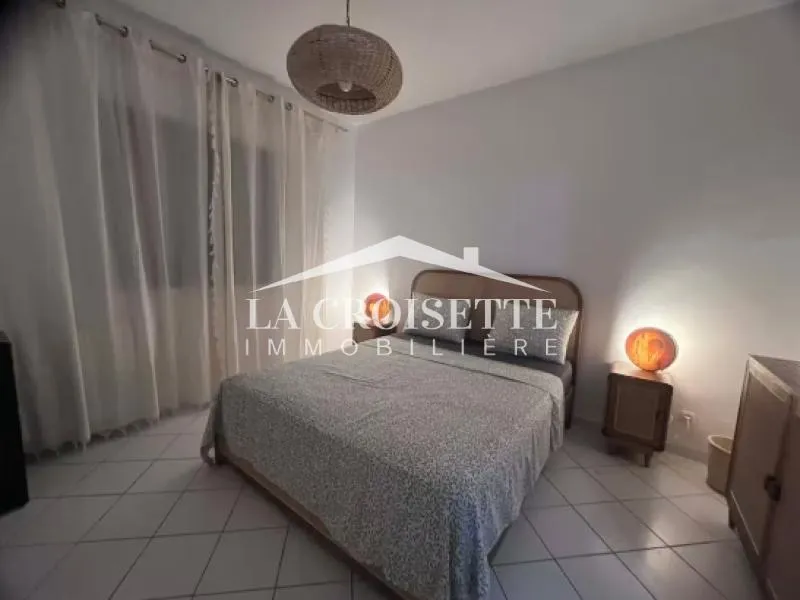 Duplex avec jardin S+3 meublé à Gammarth MDL0742