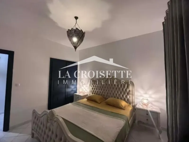 Duplex avec jardin S+3 meublé à Gammarth MDL0742