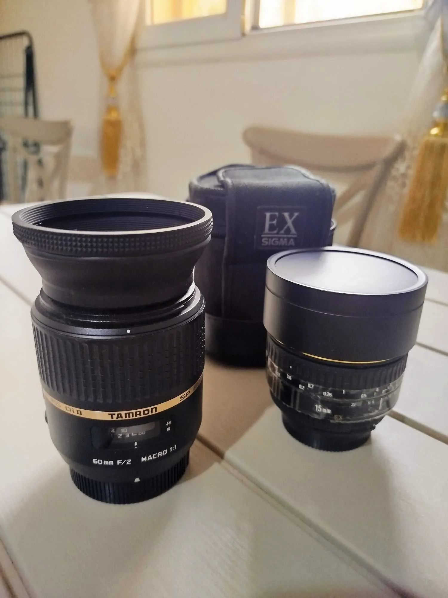 Nikon d7100 & différents objectifs accessoires