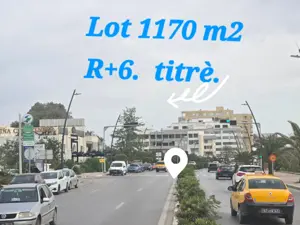 Opportunité immobilière : Terrain R+6 sur la Route Touristique - Sousse, avec vue mer