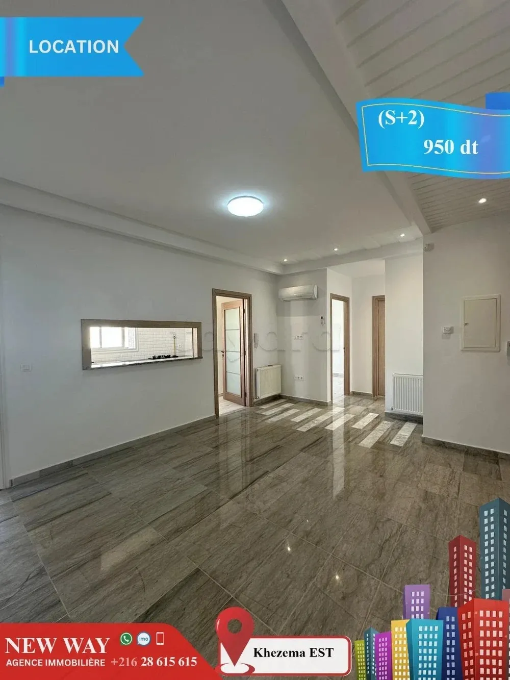 (S+2) à khezema EST, Proche de Toutes Commodités