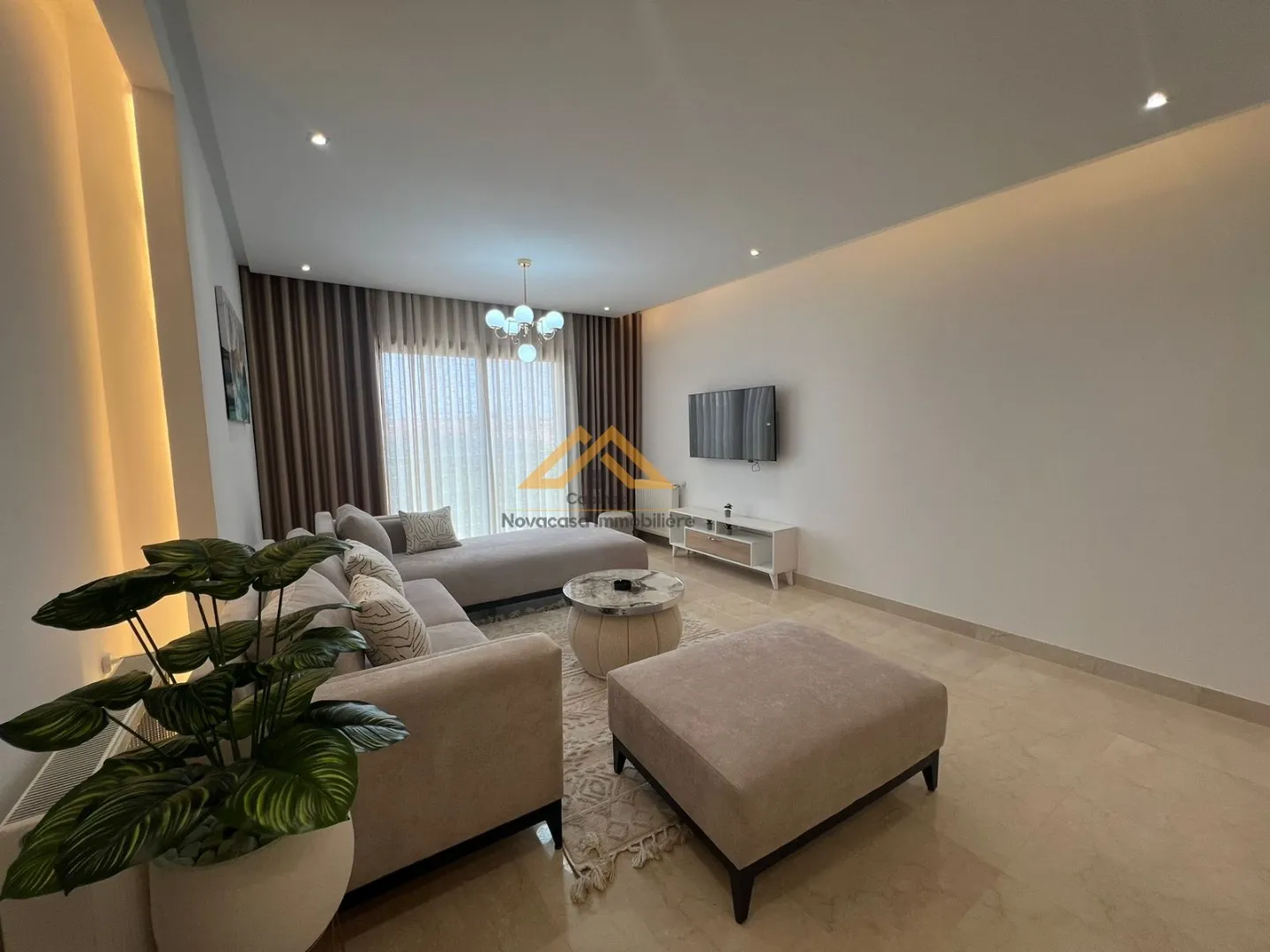 appartement de type S+2, offrant tout le confort nécessaire