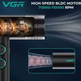 Kit de coiffure professionnel VGR 4 en 1 avec mallette