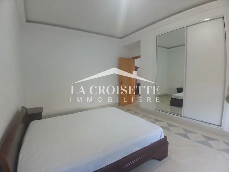 Rez-de-chaussée de villa s3 meublé à Carthage MRCL0341