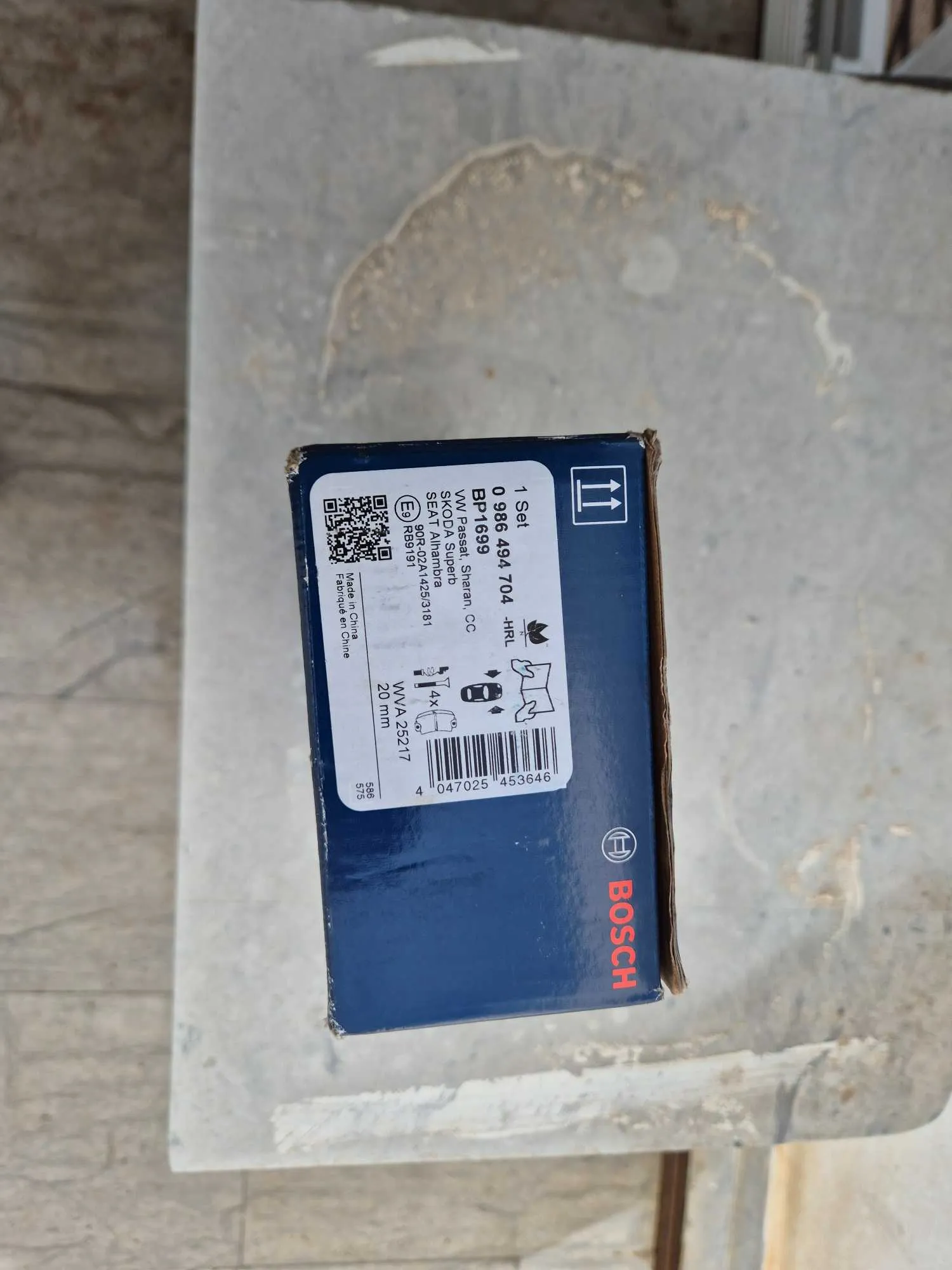 Plaquettes de frein avant (set) 