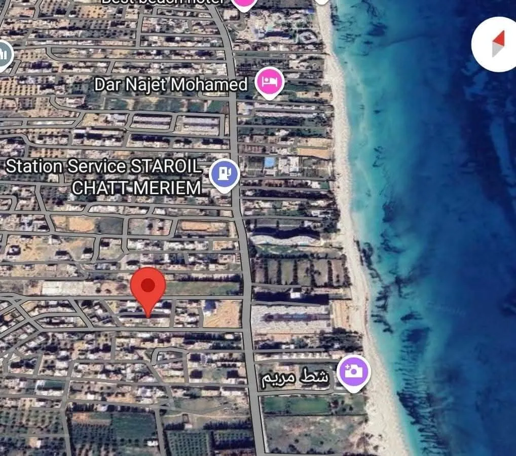 Terrain constructible  248 m2 et 298 m2  chatt_mariem 