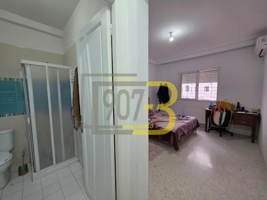  A Louer  en Exclusivité-Appartement S+2 à  jardin l'Aouina 