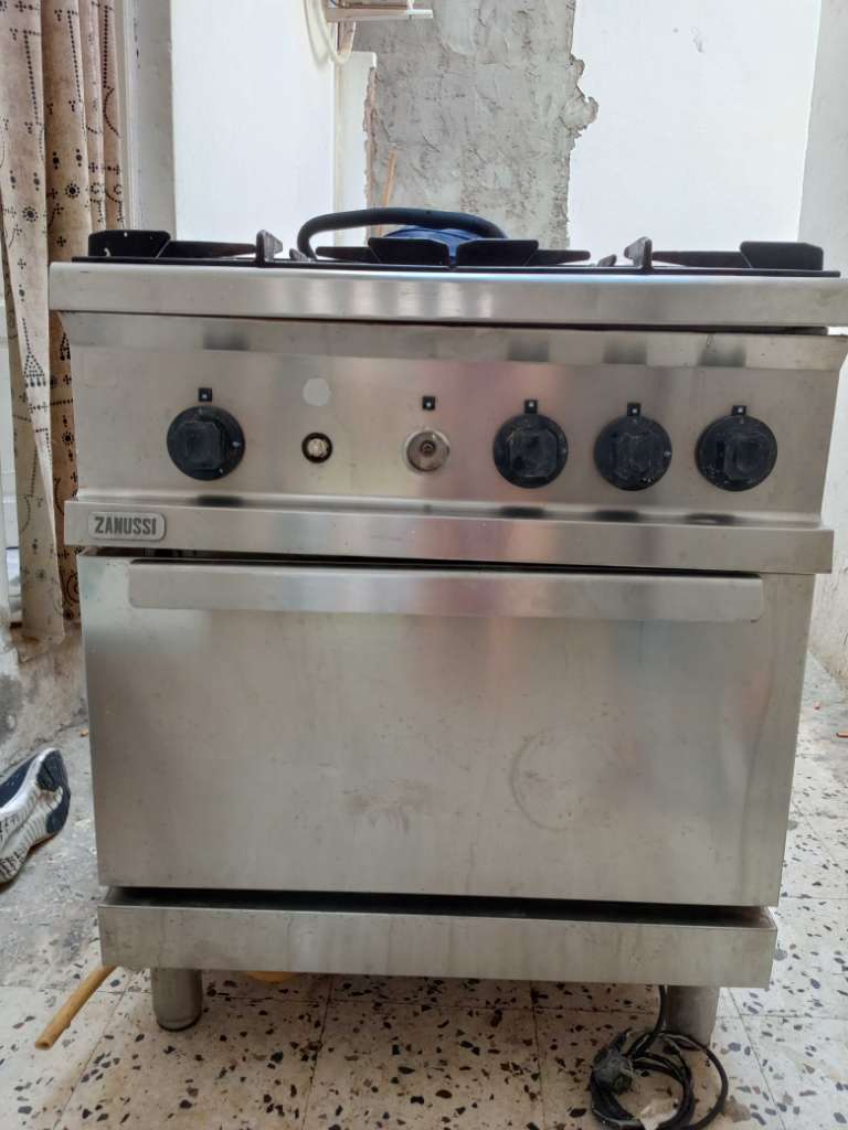 Cuisiniere professional zanussi inox vrai