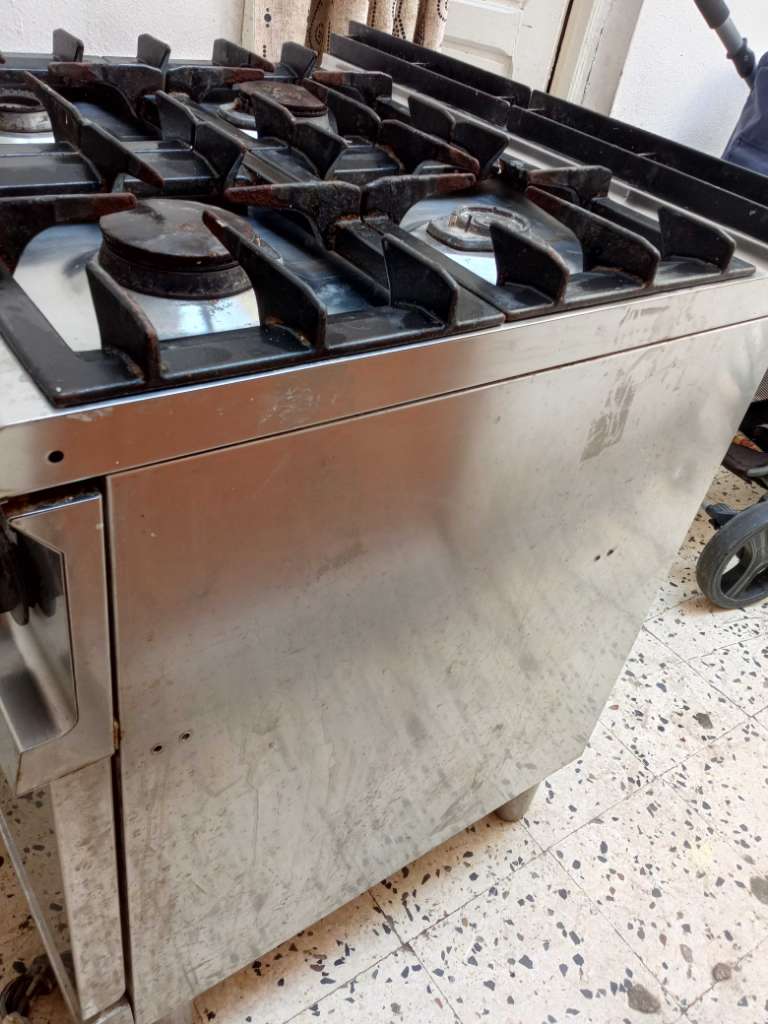 Cuisiniere professional zanussi inox vrai