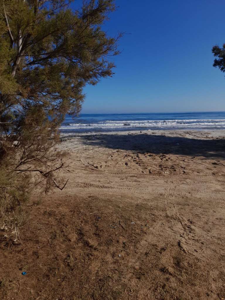 Terrain pied dans l'eau 