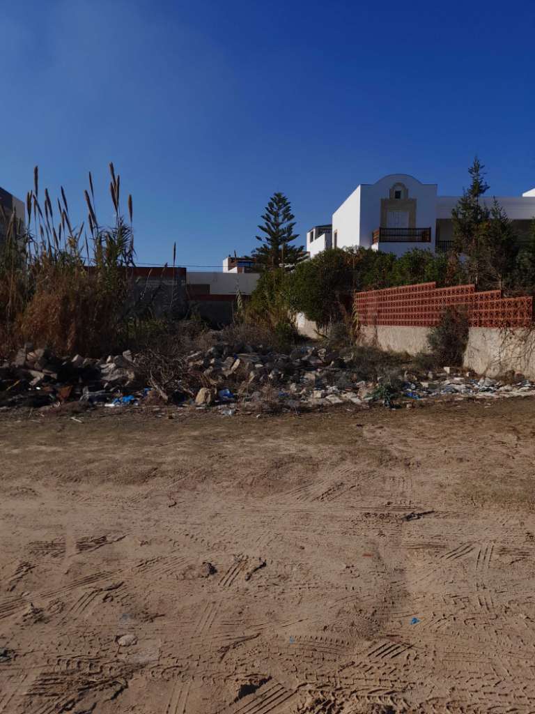 Terrain pied dans l'eau 