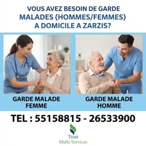GARDE MALADE PAR MOIS A ZARZIS