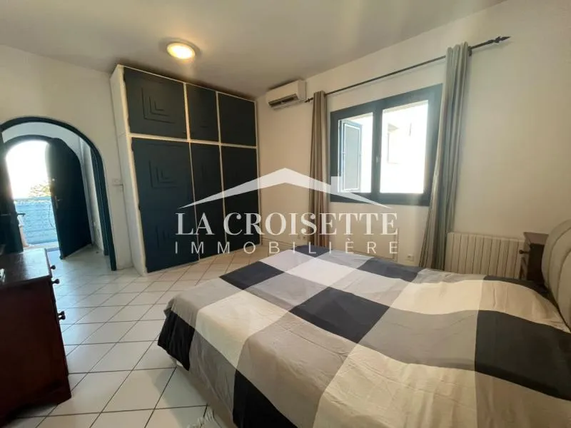 Appartement S+1 meublé à Gammarth MAL3078