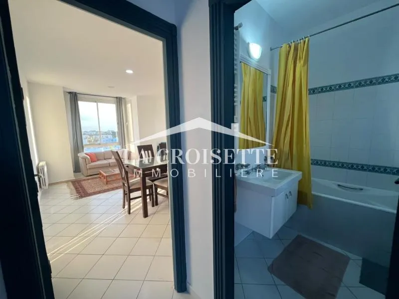 Appartement S+1 meublé à Gammarth MAL3078