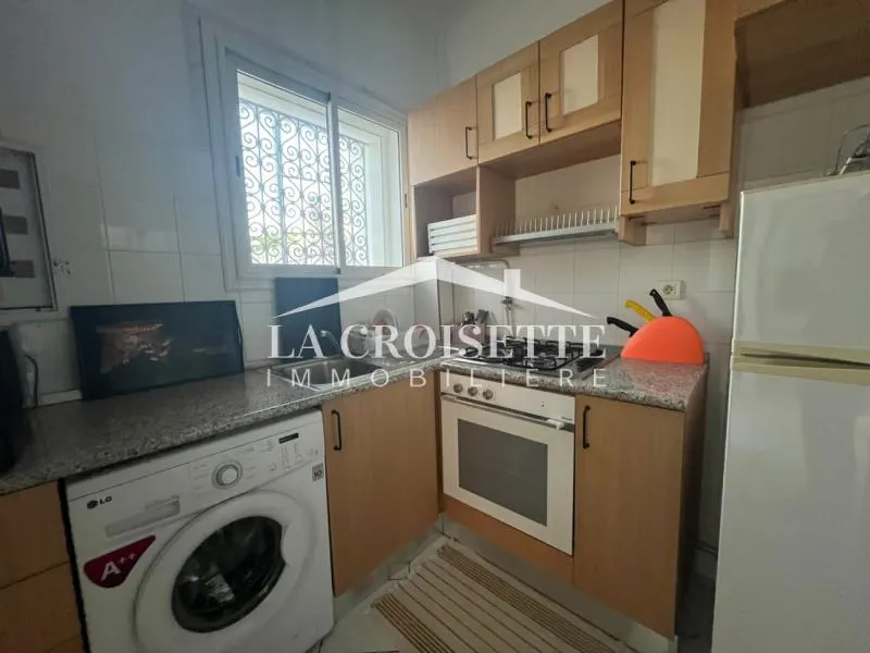Appartement S+1 meublé à Gammarth MAL3078