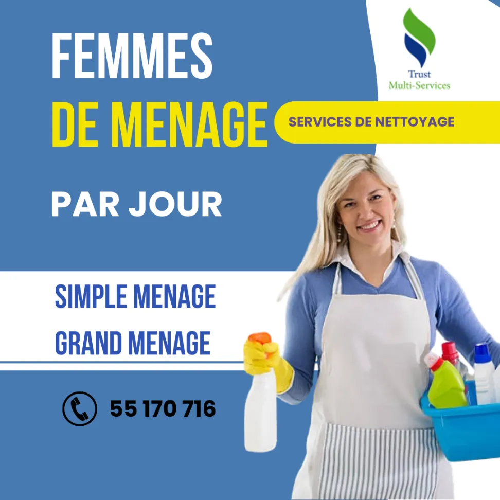 SOCIETE DE NETTOYAGE PAR JOUR A Bardo