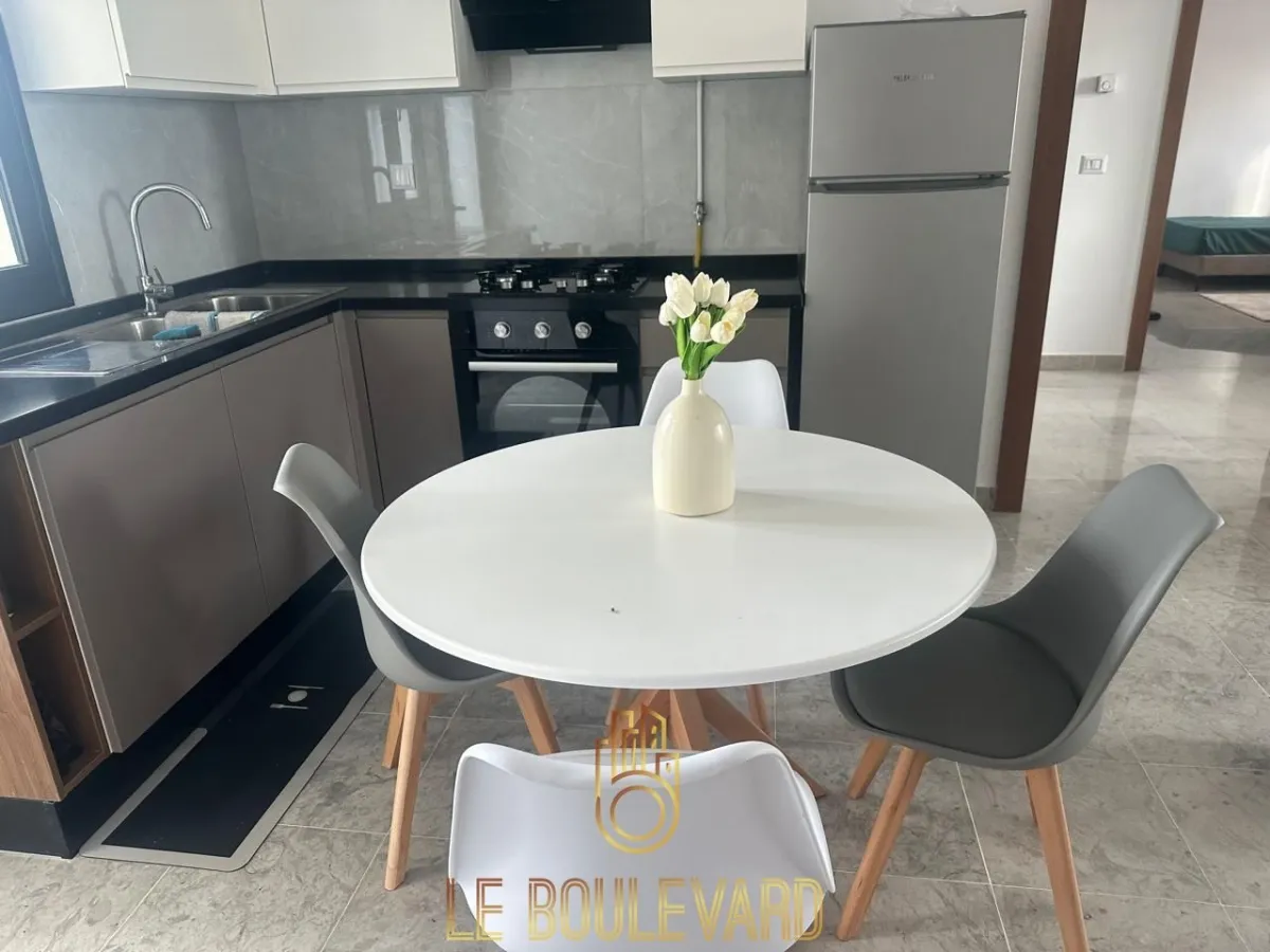 Location par nuitée : Appartement S+2 haut standing à AFH Mrezga, Nabeul