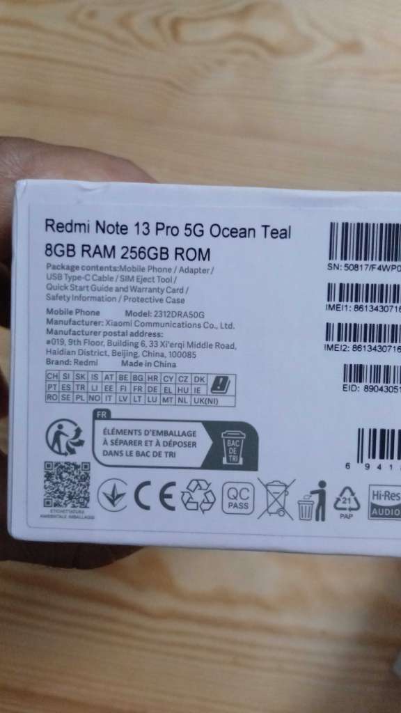 Redmi note 13 pro 5g