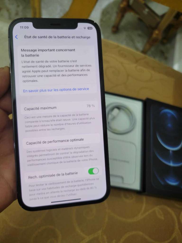 iphone 12 pro a létat dorigine