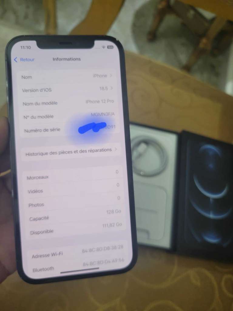 iphone 12 pro a létat dorigine