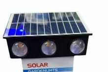 Applique murale solaire LED 3 lampes