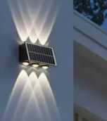 Applique murale solaire LED 3 lampes