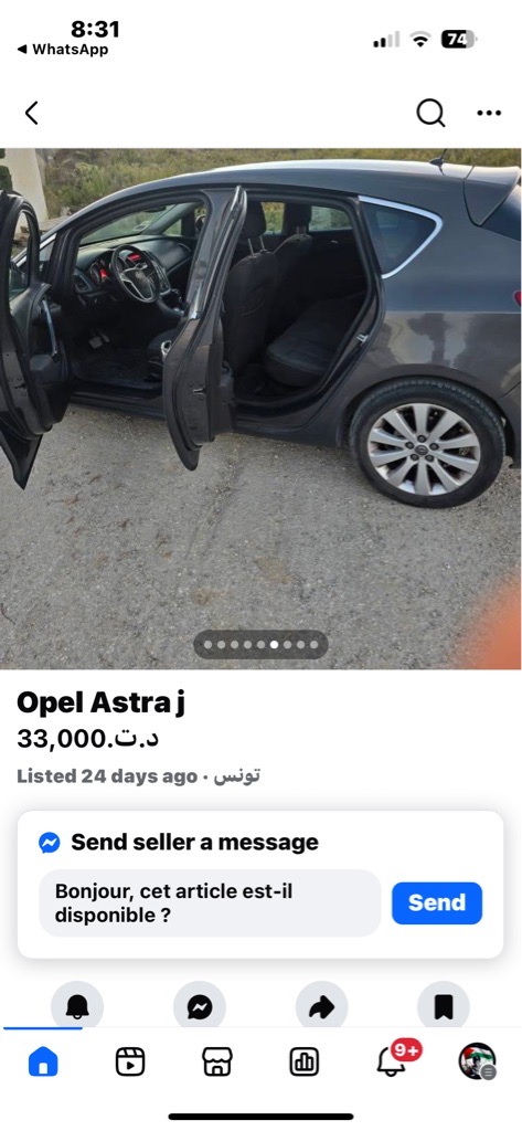 VEND OPEL CORSA TURBO BOITE AUTO