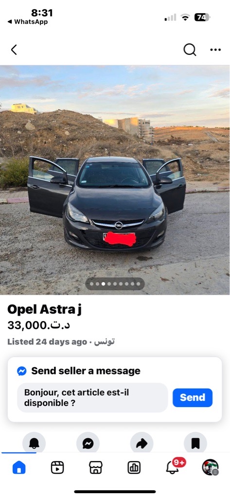 VEND OPEL CORSA TURBO BOITE AUTO