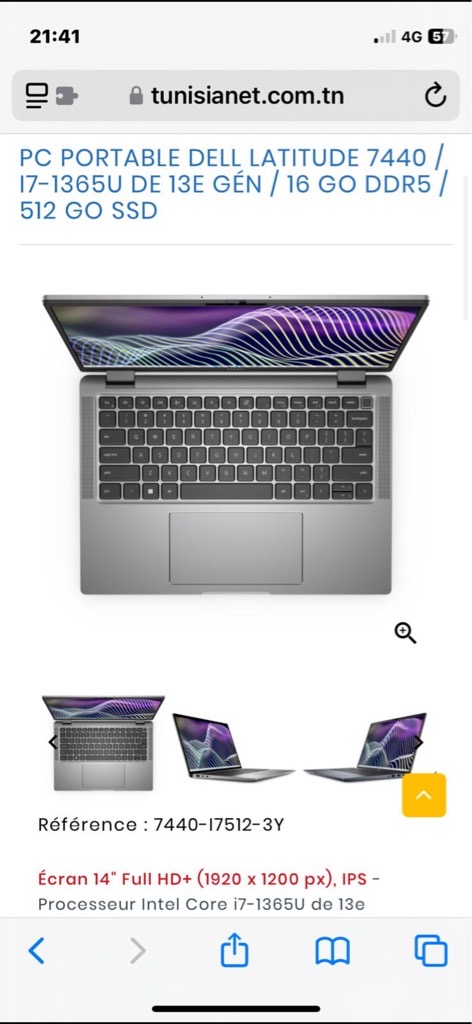 Deux. PC portable à vendre de la marque Dell neuf.