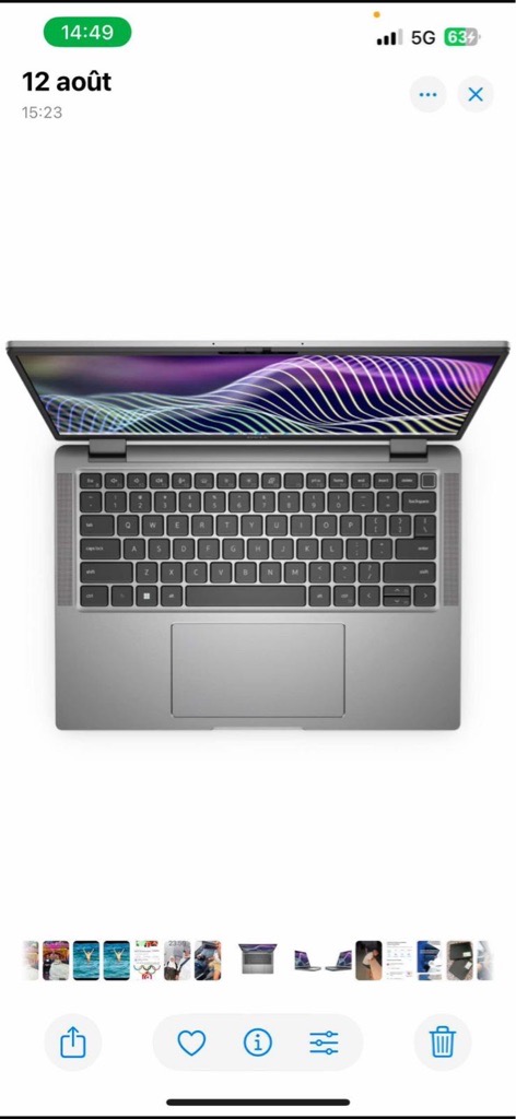 Deux. PC portable à vendre de la marque Dell neuf.