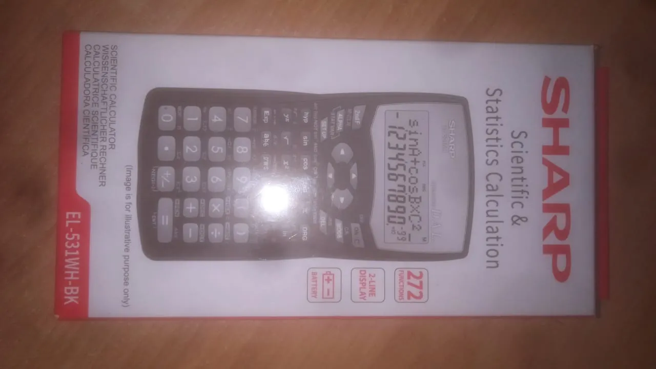 Calculatrice Scientifique SHARP