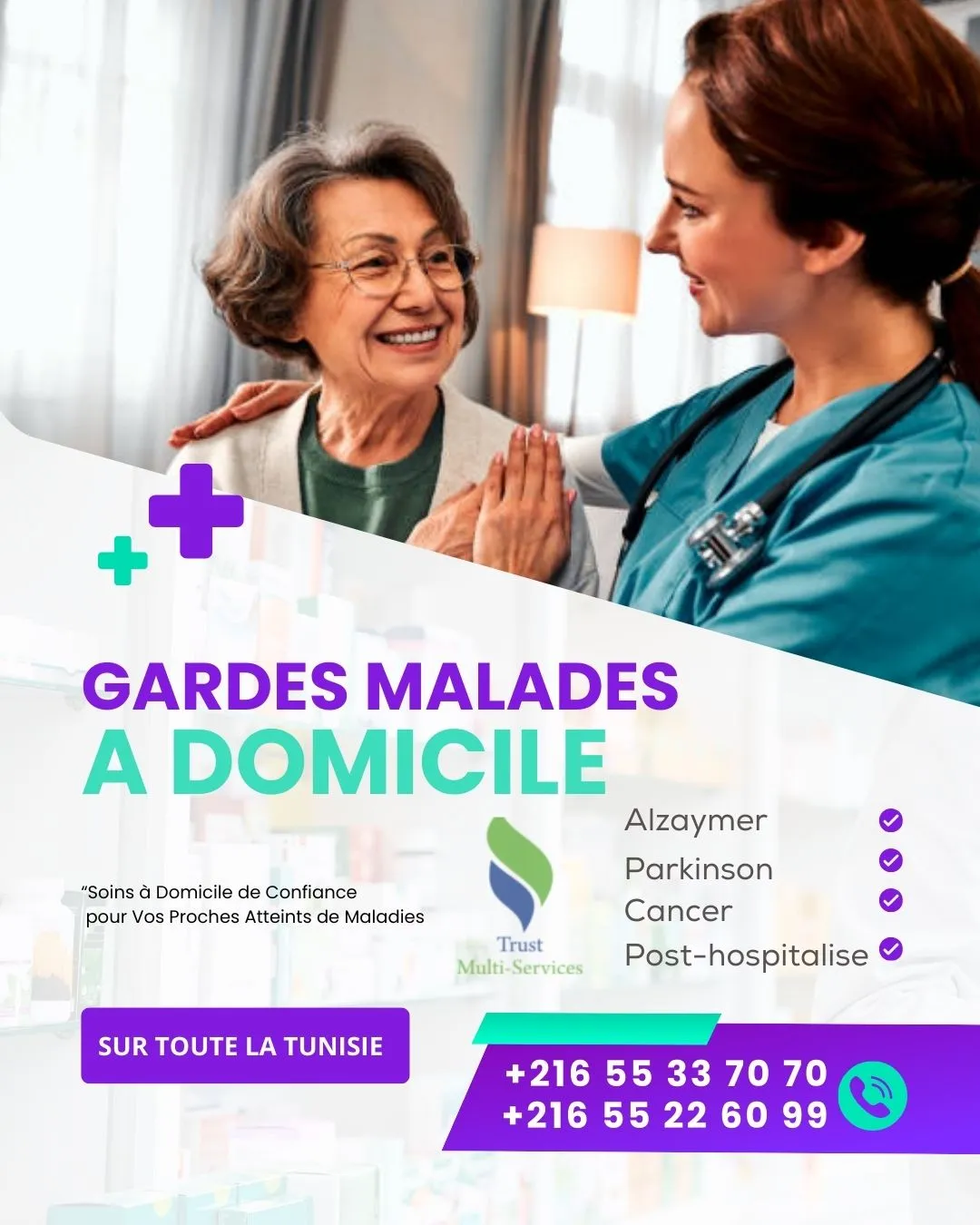 GARDES MALADES PAR MOIS A CITE HEDI NOUIRA