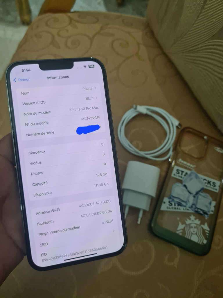 iphone 13 pro max a létat dorigine
version canadien