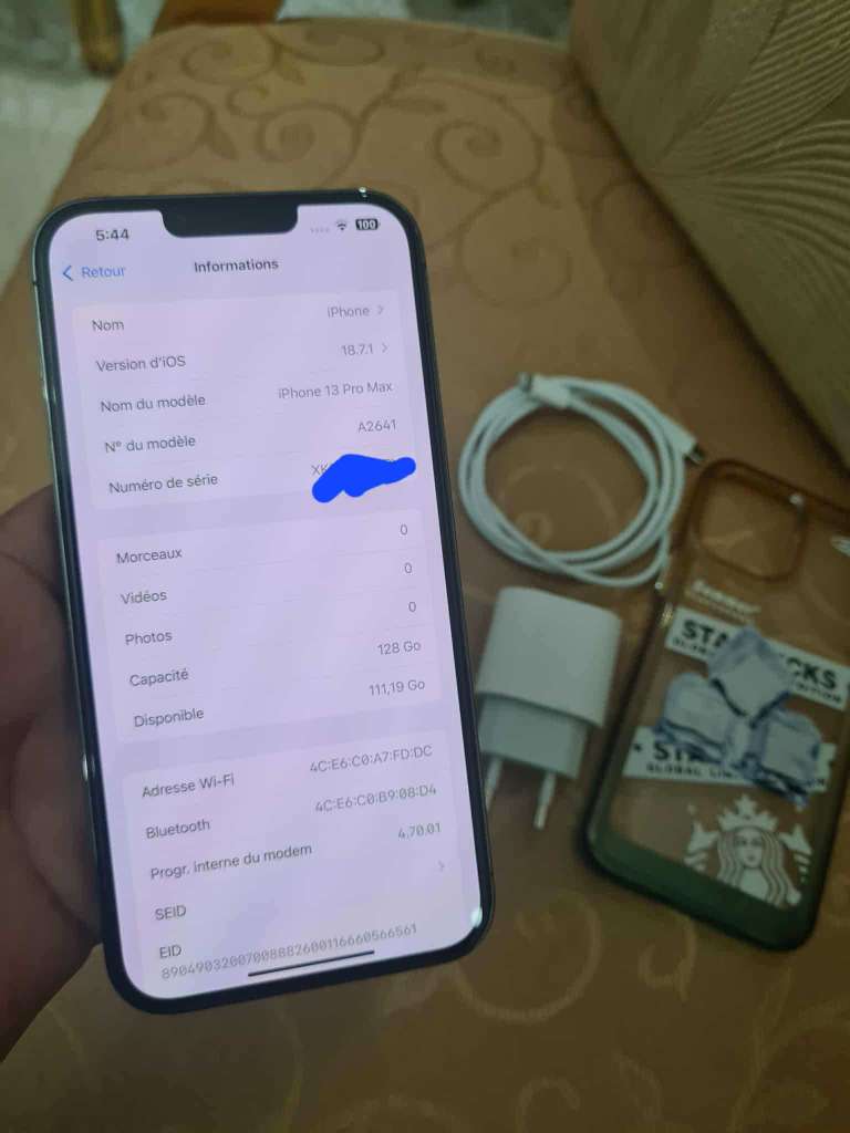 iphone 13 pro max a létat dorigine
version canadien