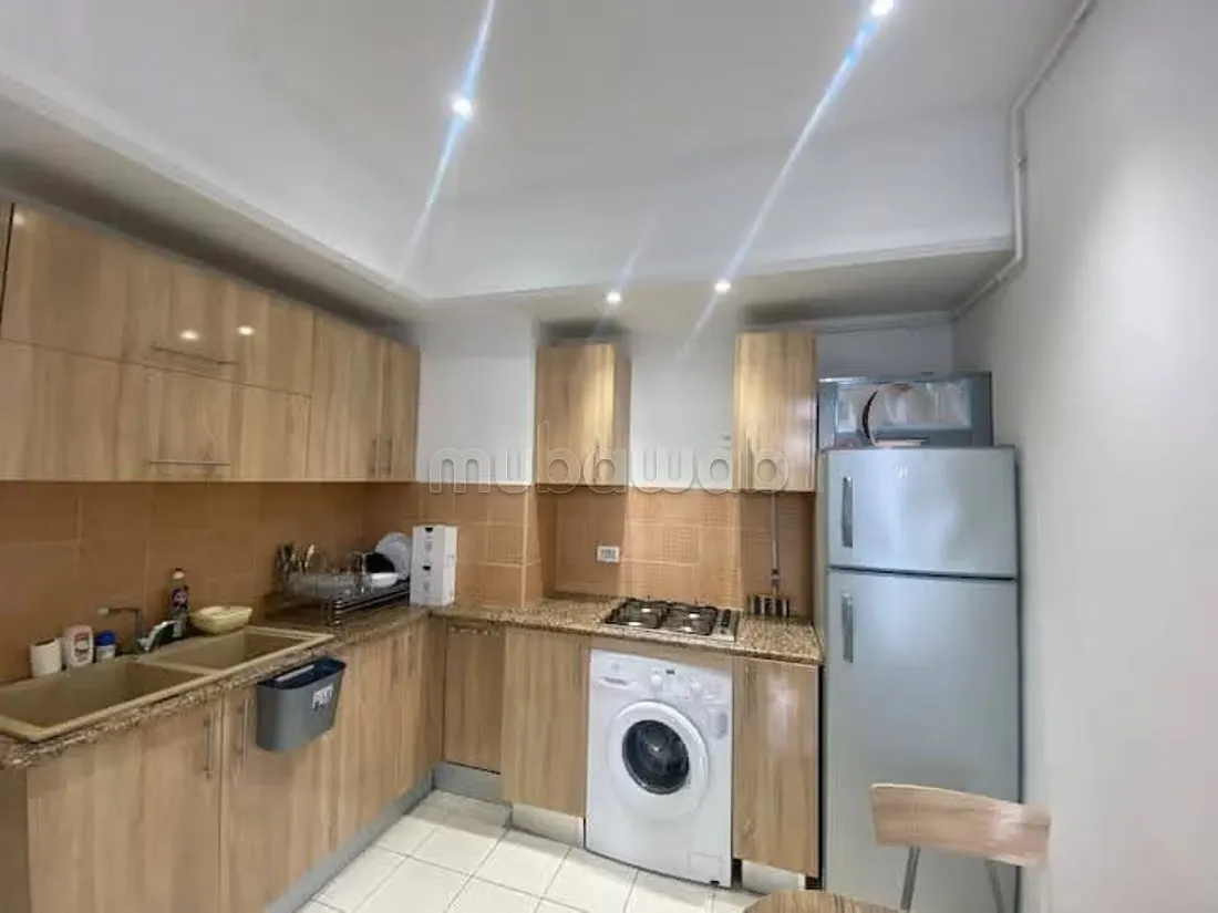 'un appartement 1ére étage S+2 haut standing meublé situé à MENZAH 7 BIS