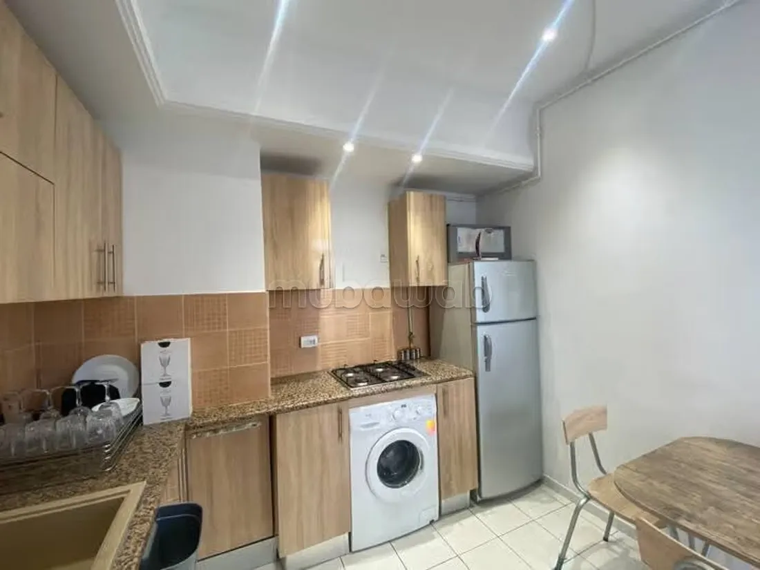 'un appartement 1ére étage S+2 haut standing meublé situé à MENZAH 7 BIS