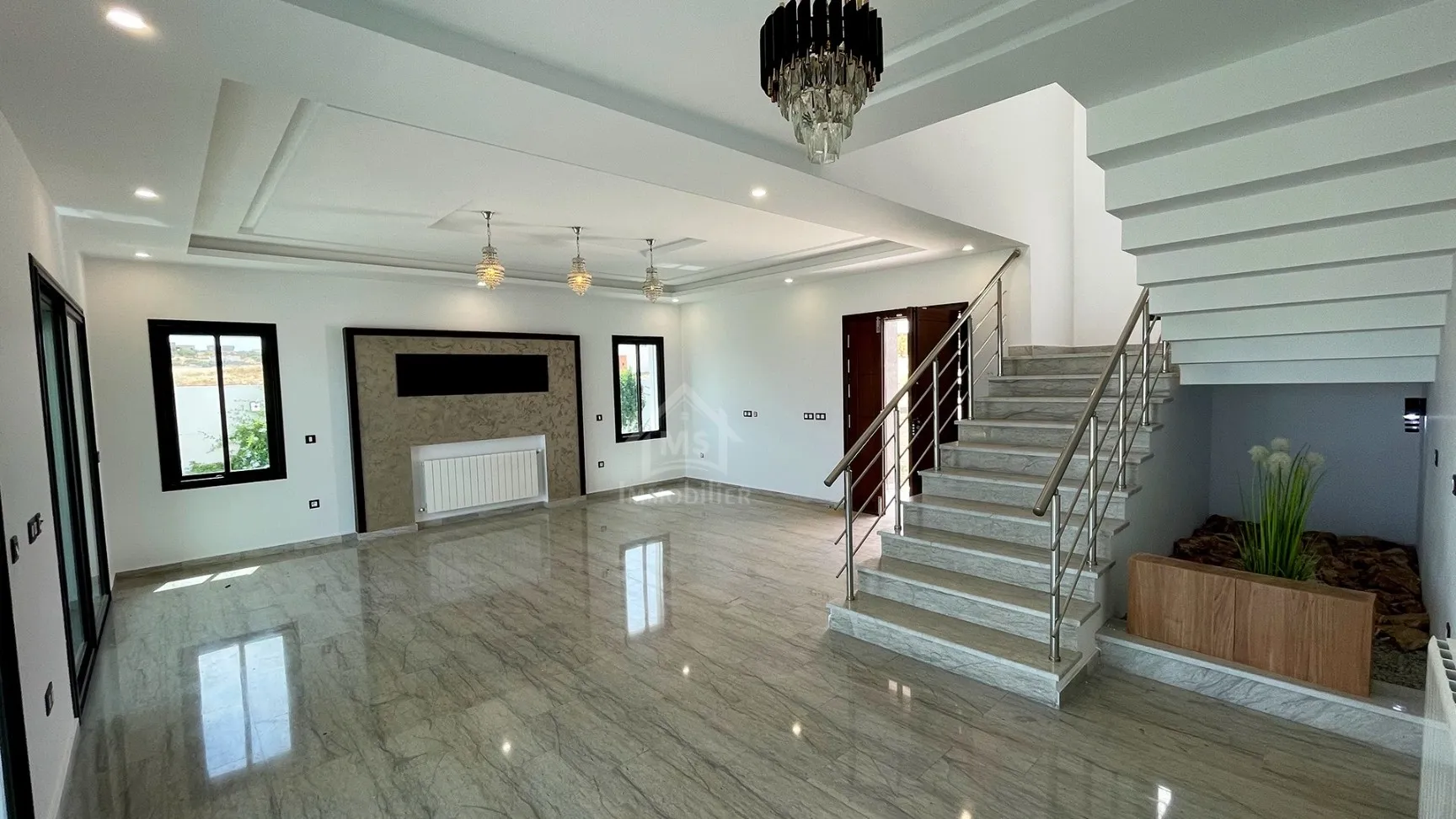 Villa S+4 toute neuve avec jardin et piscine à Hammamet Sud 51355351