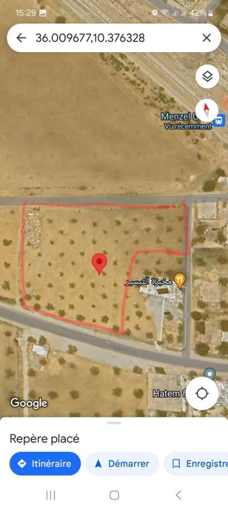 Opportunité terrain 6500m2 titre bleu individuel