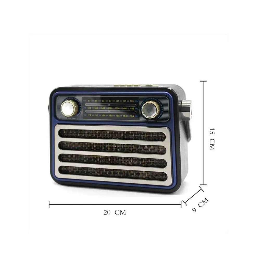 Radio nostalgique rechargeable Meier