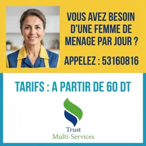 femme de menage par jour a hergla