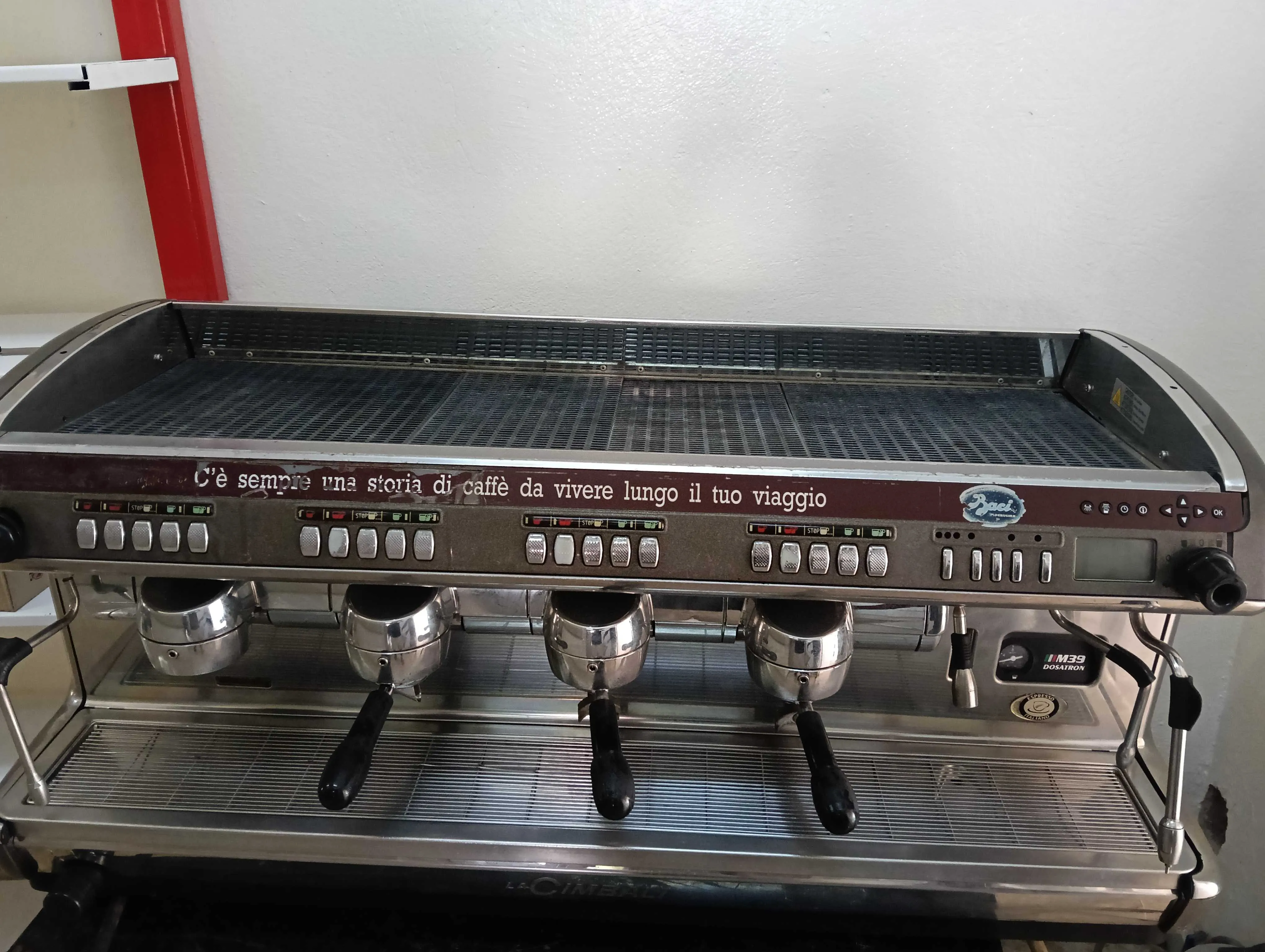 CIMBALI M39 đźđč Machine Ă cafĂ© 4 groupes automatique en bonne Ă©tat