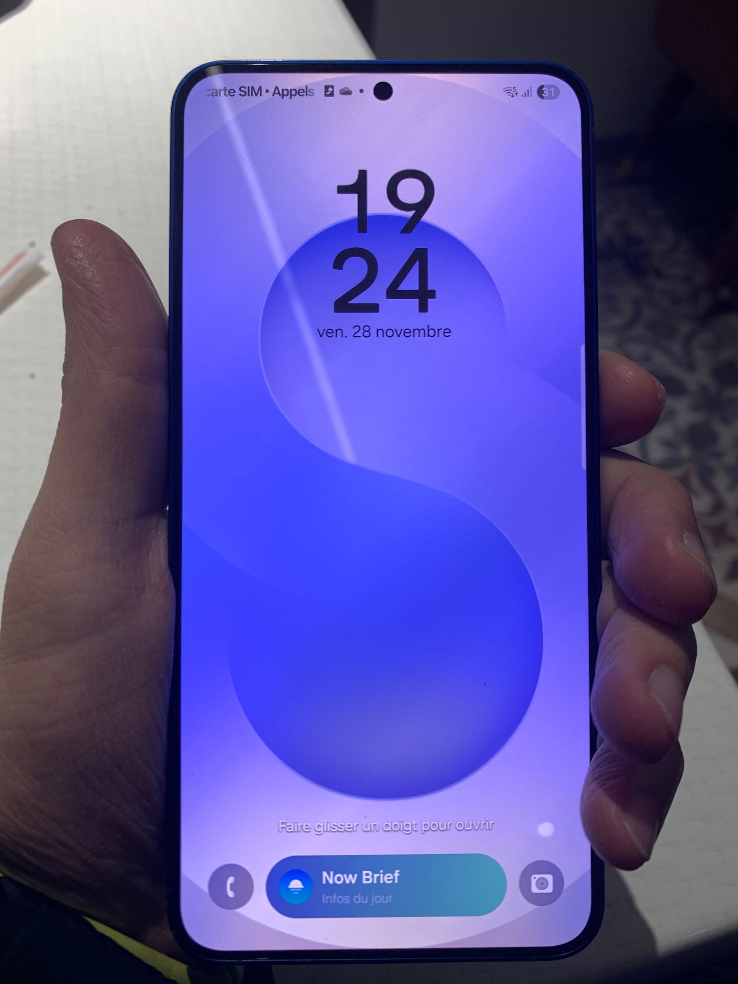 Telephone Samsung galaxy 25 plus