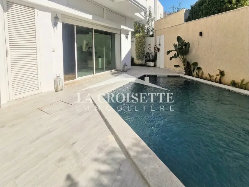 Villa s5 avec piscine à La Marsa ZVL0179