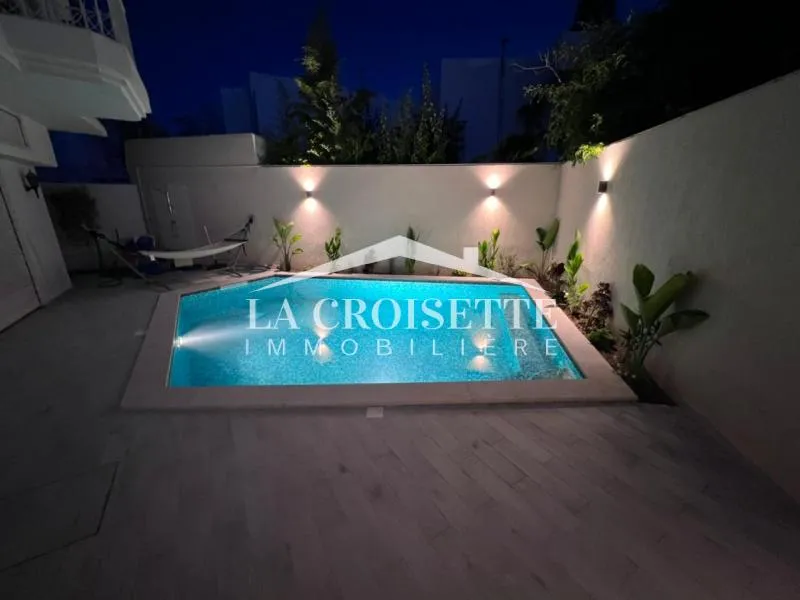 Villa s5 avec piscine à La Marsa ZVL0179