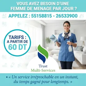 FEMME DE MENAGE PAR JOUR A SIDI ABDELHAMID