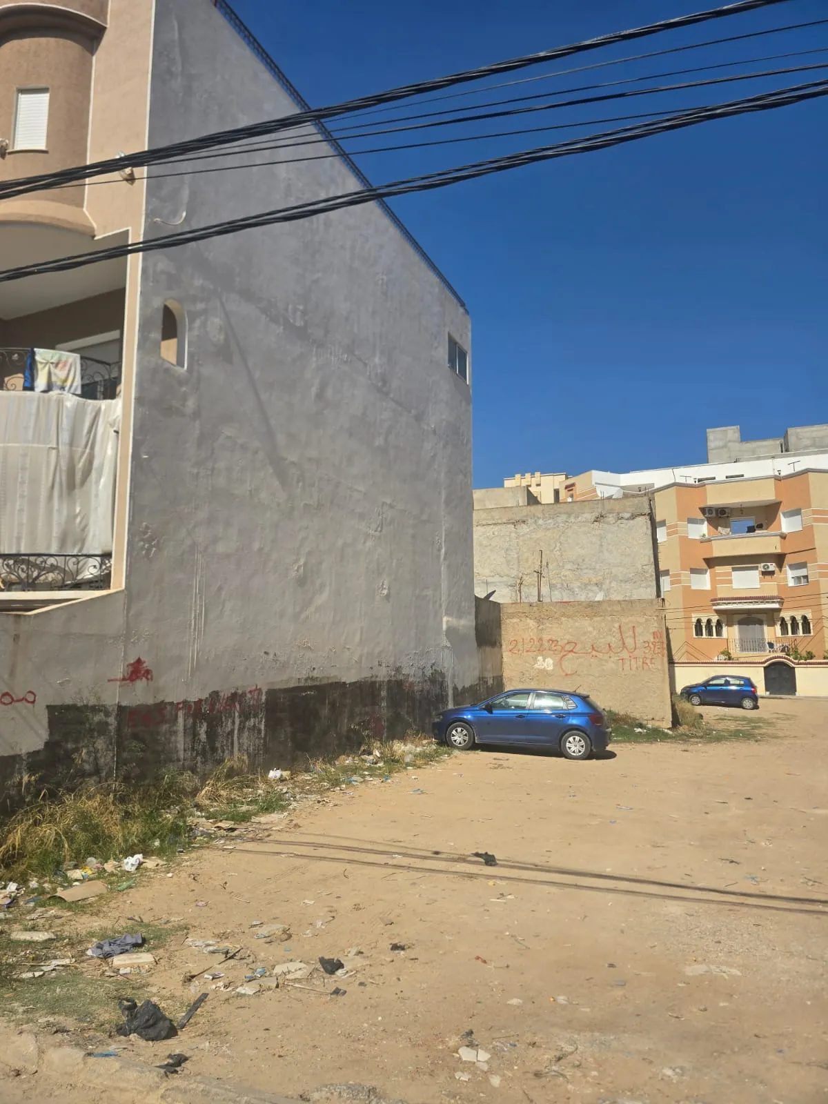 A vendre terrain 327 m² à soviva kantaoui